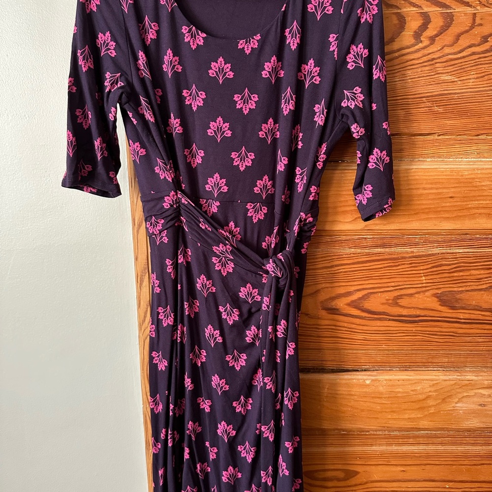 Floral Pink and purple Women's Dress